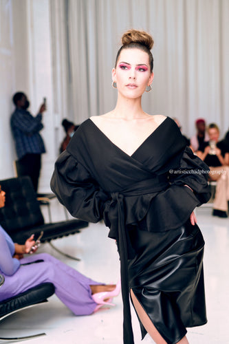 THE MADONNA WRAP TOP