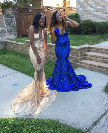 Sequin Mermaid Gown