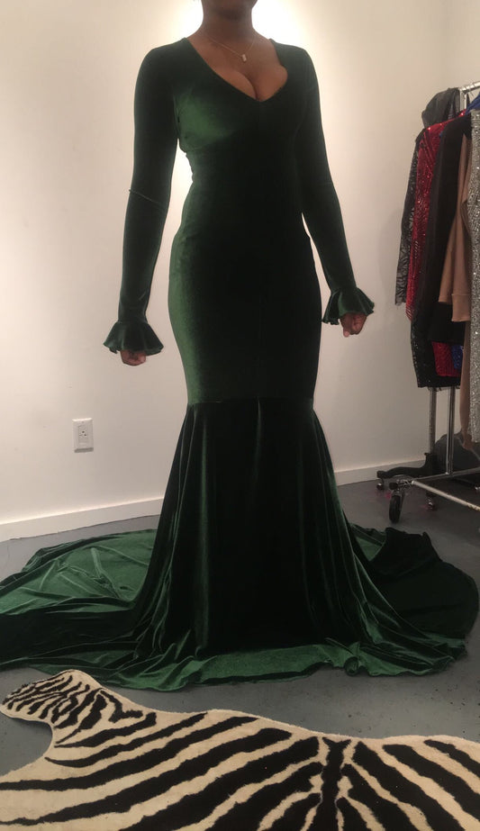 Velvet Mermaid Gown
